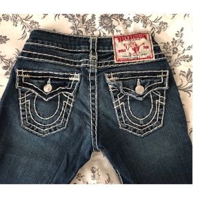 True Religion Billy Super T straight leg  SZ 24